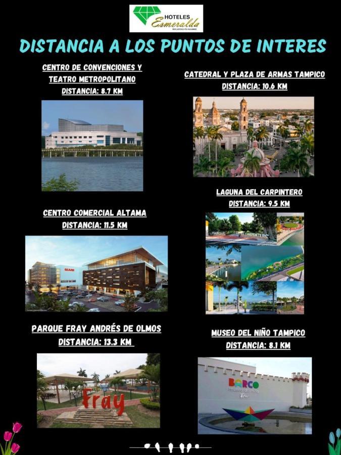 Hotel Esmeralda Tampico Exterior foto